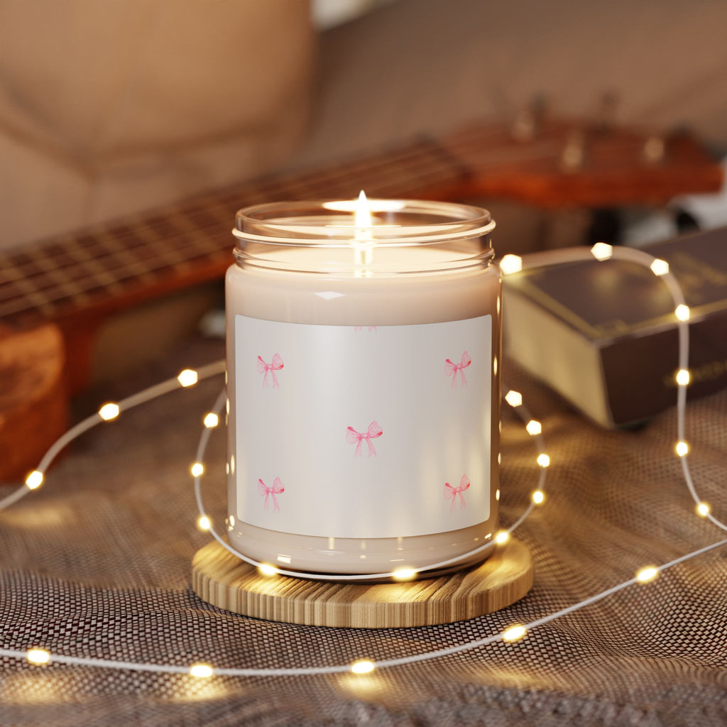 Strawberry Frappe Scented Soy Candle — 9oz Dessert-Inspired Jar Candle