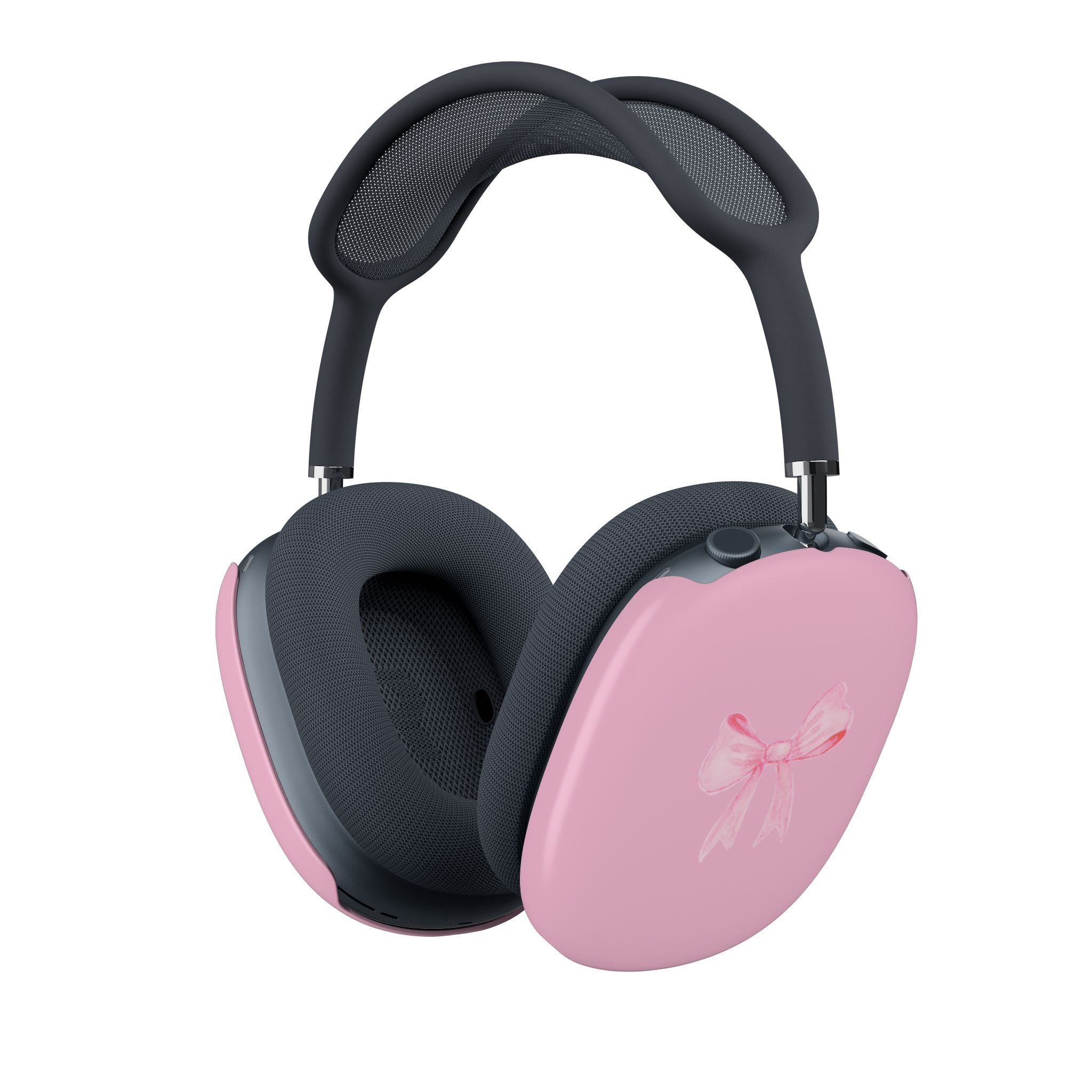 Pink Bow AirPod Max Earcup Covers — Cute Protective Cases for Headphones