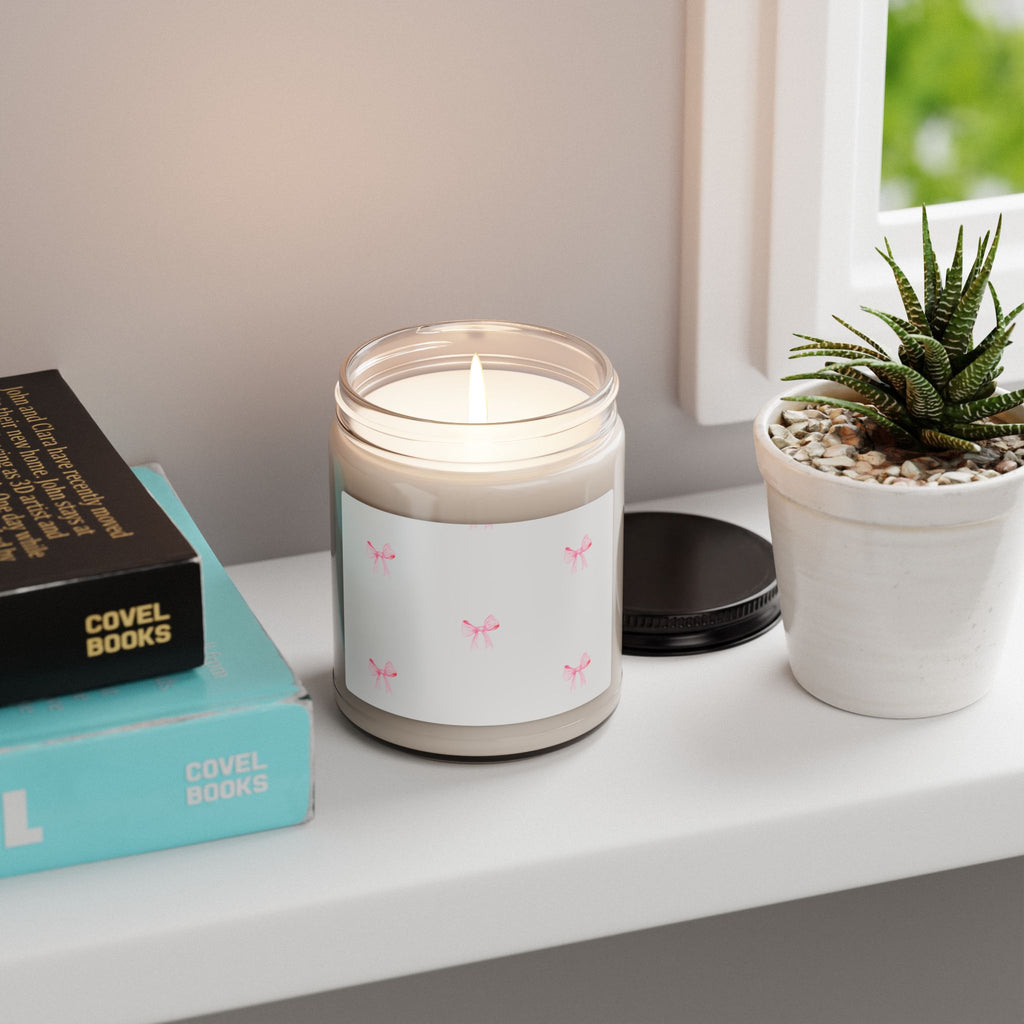 Strawberry Frappe Scented Soy Candle — 9oz Dessert-Inspired Jar Candle