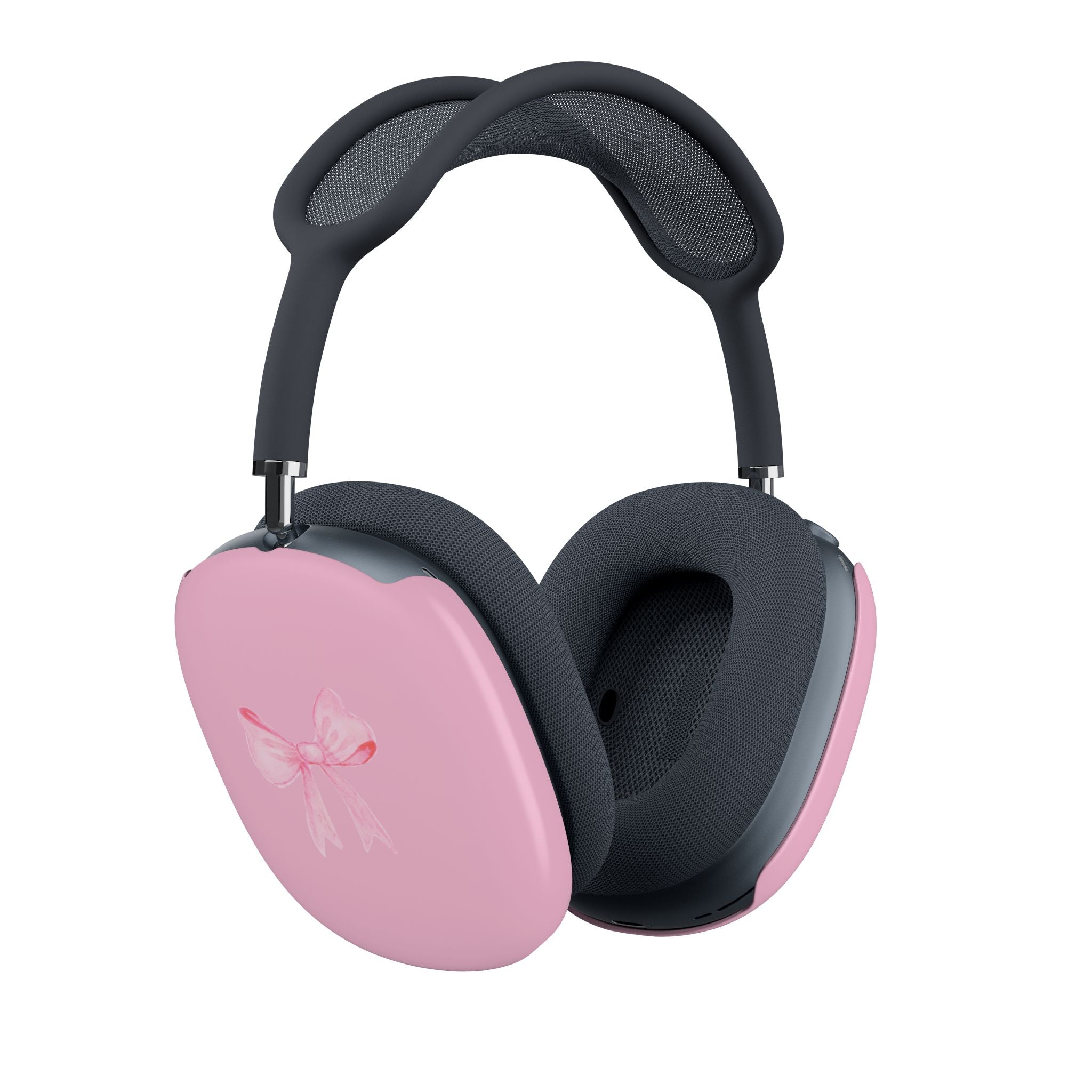 Pink Bow AirPod Max Earcup Covers — Cute Protective Cases for Headphones