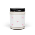 Strawberry Frappe Scented Soy Candle — 9oz Dessert-Inspired Jar Candle
